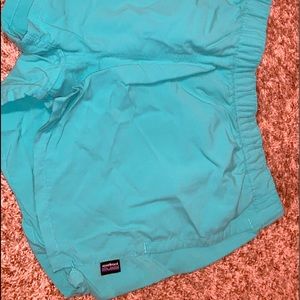 Turquoise Blue Womens XL Patagonia Shorts